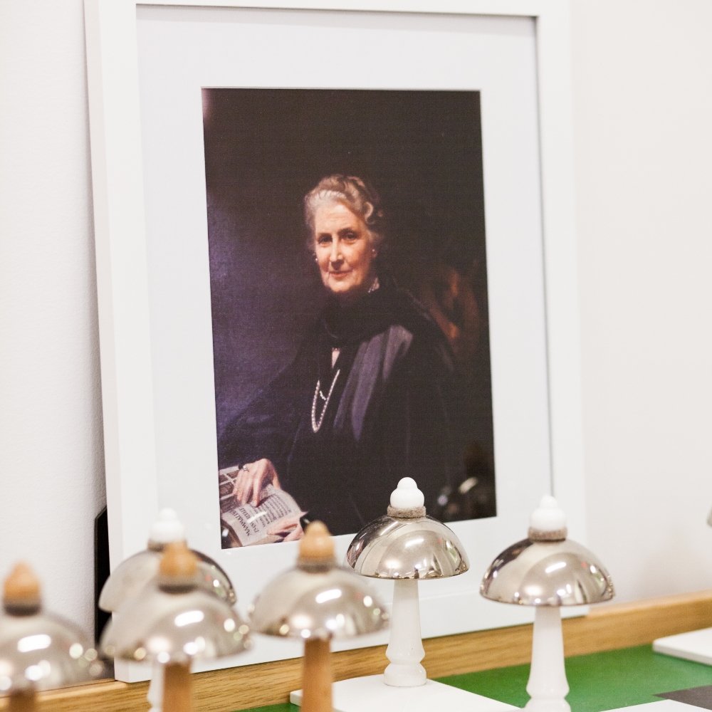 portrait of Dr. Maria Montessori